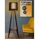 Торшер Бруталити TORSHER-GSUN-070323-016 цвет коричневый
