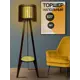 Торшер Бруталити TORSHER-OG-070323-129 цвет коричневый