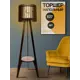 Торшер Бруталити TORSHER-GSUN-070323-034 цвет коричневый