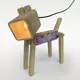 Настольная лампа Бруталити Arthur dog узор - 1089 Sobakalampa-og-121022-0455 цвет коричневый