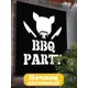 Панно настенное с подсветкой светодиодное Бруталити Arthur panno bbq - 1646 холодный белый (голубой) свет цвет черный
