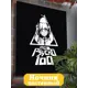 Панно настенное с подсветкой светодиодное Бруталити Arthur panno mob psycho 100 - 1221 холодный белый (голубой) свет цвет черный