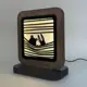 Ночник светодиодный Бруталити Nlight-sm-di-101222-0094 Arthur slim m узор - 1129 с выключателем