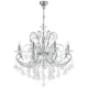 Люстра подвесная Osgona Elegante Ls_708084 8 ламп 32 м² цвет хром