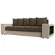 Диван Лига Диванов Дубай 31504R 240x96x109 см рогожка цвет коричневый