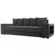 Диван Лига Диванов Дубай 110566R 240x96x109 см велюр цвет серый