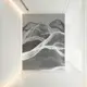 Фотообои флизелиновые Фотообоикин 200x271 см Серые горы