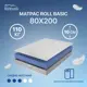 Матрас Matratex Roll Basic АТ-00003018 80x200x10 см беспружинный 1-спальный
