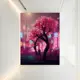 Фотообои флизелиновые Фотообоикин 200x271 см Сакура Неон