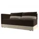 Диван Лига Диванов Никас 105202L 150x73x82 см вельвет цвет коричневый