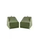 Комплект чехлов для кресел Tplus 1100x950x900/660 мм 2 шт оксфорд 210 олива