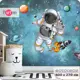 Фотообои флизелиновые Barton wall Космонавт 400x270 см K30104-Z