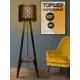Торшер Бруталити TORSHER-OG-070323-103 цвет коричневый