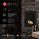 Биокамин встраиваемый ZeFire Elliot 900 Long со стемалитом