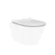 Сиденье KERAMA MARAZZI PLAZA Modern PLMR.seat.02\WHT для подвесного унитаза, белое глянцевое