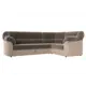 Диван Лига Диванов Карнелла 29422 260x93x182 см велюр цвет коричневый