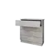 Комод Wood&Stone Малави 4 ящика 77x79x32.50 см ЛДСП цвет цемент светлый