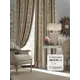 Комплект штор на ленте At Home Геомри AT206074 190x270 см вуаль цвет коричневый