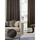 Комплект штор на ленте At Home Катарс AT206539 140x270 см вуаль цвет коричневый