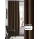 Комплект штор на ленте At Home Барлоу AT207140 180x270 см вуаль цвет коричневый