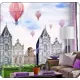Фотообои флизелиновые 3D Verol 300x283 см Воздушные шары и город