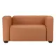 Диван Ramart design Квадрато 80404011 138x76x69 см искусственная кожа цвет оранжевый/медный