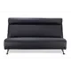 Диван 2 секции Ramart design Ва-банк 80524346 118x81x80 см искусственная кожа цвет черный