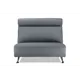 Диван 2 секции Ramart design Ва-банк 80524469 118x81x80 см искусственная кожа цвет серый/серебристый