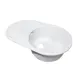 Мойка для кухни врезная Santrek ROUND SA-R750 без сифона 45.5x74.6 см глубина чаши 20 см искусственный камень цвет белый
