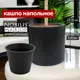 Кашпо Cylinder Nobilis marco d 31 см 31 см 24.3 л полистоун серый/серебристый без автополива