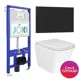 Комплект инсталляция с унитазом Joki JKS303011103BM цвет белый