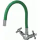 Смеситель для кухни Ex-promt Ex102.2-01 light green без подводки с гайкой гибкий излив 18 см цвет зеленый