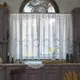 Тюль на шторной ленте для кухни Лента 270x170 см цвет белый