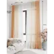 Тюль на шторной ленте At Home Милури 300x270 см цвет светло-коричневый