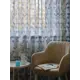 Тюль на шторной ленте Обуховская Мануфактура Паллея 300x270 см цвет синий