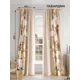 Комплект штор на шторной ленте Comfy Way Нервиат 150x250 см цвет бежевый