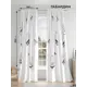 Комплект штор на шторной ленте Comfy Way Фримиарс 150x250 см цвет белый