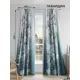 Комплект штор на шторной ленте Comfy Way Лифарит 150x250 см цвет серый