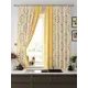 Комплект штор на шторной ленте Comfy Way Некленс 150x180 см цвет бежевый