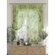 Комплект штор на шторной ленте Comfy Way Ханвикас 150x180 см цвет зеленый