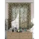 Комплект штор на шторной ленте Comfy Way Конвикас 150x180 см цвет черный