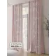 Комплект штор на шторной ленте Comfy Way Ронмирот 150x230 см цвет розовый