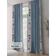 Комплект штор на шторной ленте Comfy Way Манфирал 150x230 см цвет синий