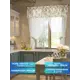 Комплект штор на петлях Comfy Way Анадиль 150x170 см цвет белый