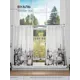 Комплект штор на кулиске Comfy Way Луритиан 75x60 см цвет белый