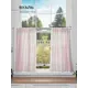 Комплект штор на кулиске Comfy Way Милирант 75x60 см цвет белый