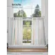 Комплект штор на кулиске Comfy Way Шеникрост 75x60 см цвет белый