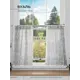 Комплект штор на кулиске Comfy Way Фиртанрос 75x60 см цвет светло-серый