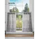 Комплект штор на кулиске Comfy Way Ритнарос 75x60 см цвет светло-серый