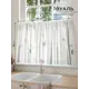 Тюль на кулиске Comfy Way Мираминс 150x60 см цвет белый